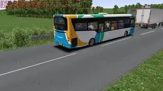 OMSI 2: Route 35 - Memorial Crescent to Totnes Town Centre/High Street, Map - Westcountry 3