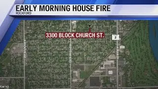 Rockford house fire on Church Street causes $60,000 in damage