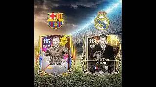 Iniesta Vs Zidane 🤔?#eafc24 #shorts #eafifa #fifamobile #fifa23 #fcmobile24 #fifa22 #fifa #fcmobile