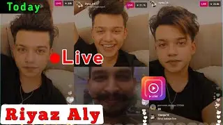 Riyaz Aly live On Instagram Today || Riyaz Aly live video chat with friends || Riyaz Aly GF Name ??