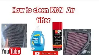 How to clean K&N filter