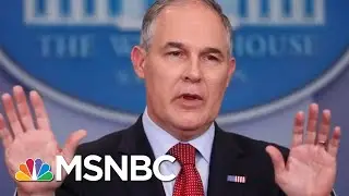 Scott Pruitt's Security Threats | All In | MSNBC