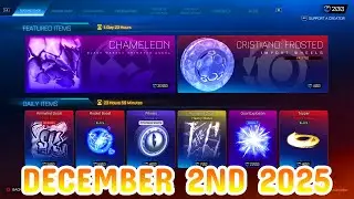 Rocket League ITEM SHOP Daily #398 (2nd December 2025)