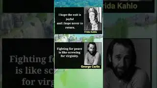Frida Kahlo & George quotes ##viral ##shortsfeed #shorts #youtubeshorts #youtubeshort