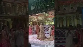 Akash Ambani's son Prithvi LIFTS Radhika Merchant's wedding attire as she dances with Anant Ambani