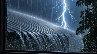 Relaxing Heavy Rain & Distant Thunder for Deep Sleep & Peaceful Dreams #8