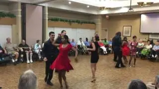 Salsa Freestyle Dance-Flavor Showcase 3-2-17