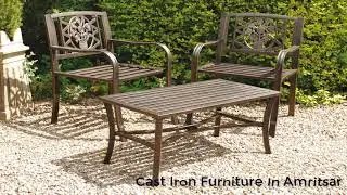 Cast Iron Table Chair, Table & Benches Manufacturer in Amritsar