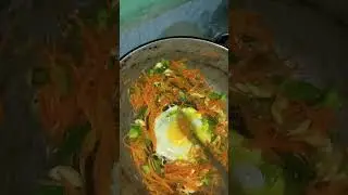 গাজর ডিমের ঝিরিঝিরি ভাজি #food #carota #shortrecipe