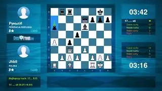 Chess Game Analysis: Jhb5 - РуньлИ : 1-0 (By ChessFriends.com)