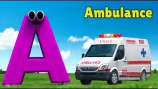 🚗 ABC Phonics and Transport Song | A to Z Alphabet Learning Music for Kids 🎵