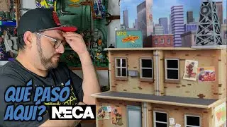 NECA CARTOON STREET DIORAMA - UNBOXING / REVIEW EN ESPAÑOL