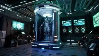 Level Spaceship Interior Unreal Engine