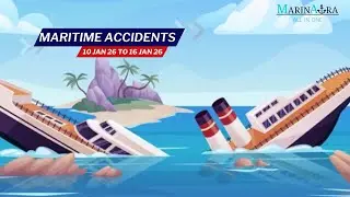 Последние морские аварии (с 10 января 2026 г. по 16 января 2026 г.)