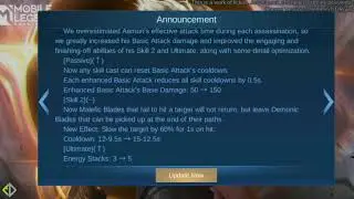 NEW UPDATE PATCH NOTE 1.6.02 | YVE, ODETTE NERF | AAMON BUFF | Mobile Legends
