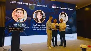 UCLA Prof. Jun Chen Received the 2025 ACS Nano Lectureship Award