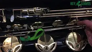 Selmer&reg; Super Action 80II (Bari Sax) - Using Key Leaves products to stop sticky keys