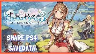 Share PS4 Savedata 100% Story Atelier Ryza 3 Alchemist of the End & the Secret Key | CUSA34606 - USA