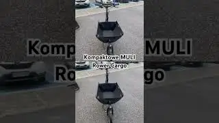 Kompaktowy rower cargo MULI &ndash; mały, ale pomieści wszystko! #RoweryCargo #MULI #RowerMiejski