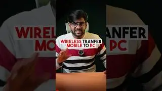 PC to Mobile ⚡Wireless File Transfer 🔥 #wirelesstranfser #pctomobile #rvtechtamil
