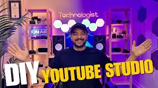 Easy DIY Home YouTube Studio Setup!!!