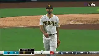 Nick Martinez nasty strikeouts vs. Marlins (4 K's) 5.5.22