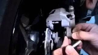 2013-17 Ninja 636 rear brake service