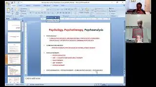 INTRODUCTION TO PSYCHOANALYSIS -  01