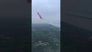 Landing Approach in Islamabad | Fly Jinnah Wing View | Seconds of Aviation