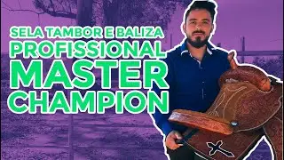 Sela Tambor e Baliza Profissional Master Champion - Selaria Imperial