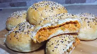 Chicken Stuffed Buns Recipe_Chicken Buns_Chicken Bread Recipe_Iftar Recipe
