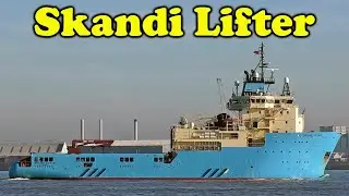 Skandi Lifter Offshore Tug / Supply Ship Inbound On The Mersey