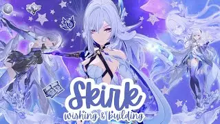 Skirk Желание + Строительство 𓂅 ⋆❅‧₊˚ 🧤 Уютный геймплей Genshin Impact