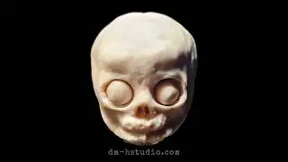 sculpting progress of Theo #fakebaby #dmhstudio #reborn #rebornbaby