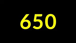 650 Seconds Countdown Timer With Sound Effect