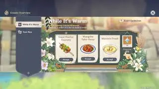 While It's Warm Event: Deliver The Food To Hardworking Silio (Storm Terror's Layer) Genshin Impact