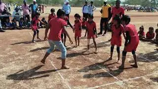 तालुका स्तरीय क्रीडा स्पर्धा भडकेवाडी विरुद्ध जाधवनगर कबड्डी सामना (मुली) भाग १