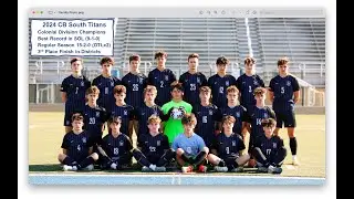 2024 CB South Boys Soccer