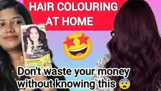  Hair colour at home🤩தமிழில் 💥 Don't waste your money without knowing this 😨| Garnier hair colour ✨💯
