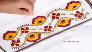 Crafting Brilliance, Extraordinary Hand Embroidery Patterns for Every Artisan! #missanjiarabegum