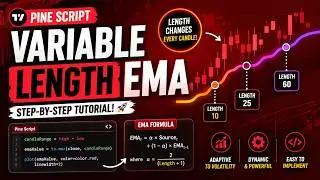 Create a Variable Length EMA Indicator in TradingView | Pine Script Tutorial || IT WALA