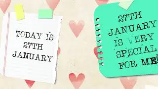 27 January Birthday Status