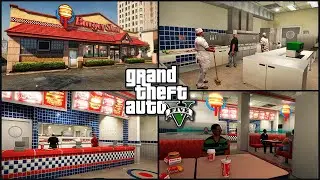 Как установить Working Burger Shot в GTA 5 / Working Burger Shot и Burgershot Interior