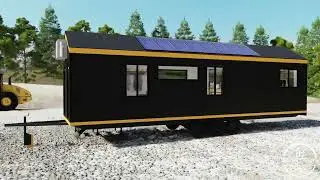Custom Mobile Office Trailer by Movable Roots