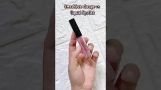 Smashbox always on liquid lipstick💄|shade : Gulabae 🫦|#shorts #youtubeshorts #short #ytshorts #fyp