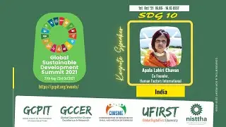 SDG10 GSDS2021: Keynote Address by Ms. Apala Lahiri Chavan