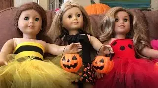 DIY Halloween Costume for American Girl Dolls - 2016