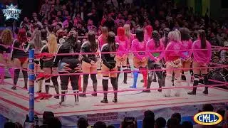 El Himno Nacional Mexicano en el Grand Prix de Amazonas en la Arena México.