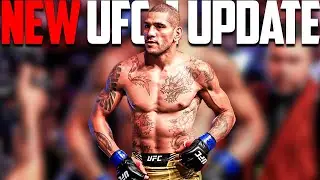 Alex Pereira OFFICIALLY Added?! | NEW UFC 4 Fighter Update!
