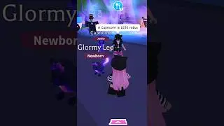 Sometimes it's all about Emotions! 💜💜💜 Glormy Leo 🦁 #roblox #adoptmeroblox #adoptme #shorts